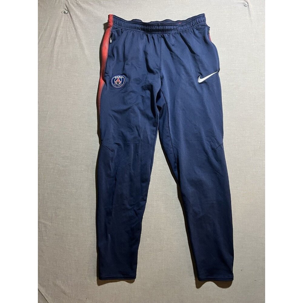 Vapor Knit Nike Paris Saint-Germain FC Football Pants Training Men M Blue 30x25